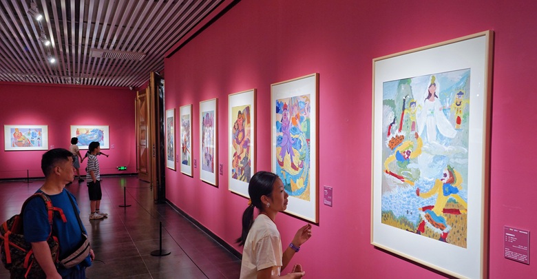 梦绘“西游”全国少儿绘画展在长沙开展