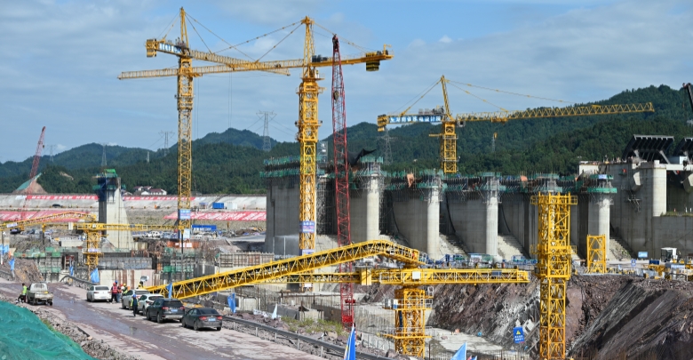 金塘冲水库枢纽工程建设提速