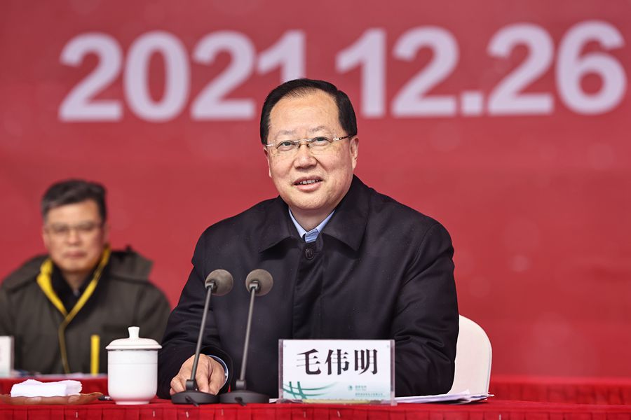 南昌长沙1000千伏特高压交流工程正式投产毛伟明叶建春辛保安出席
