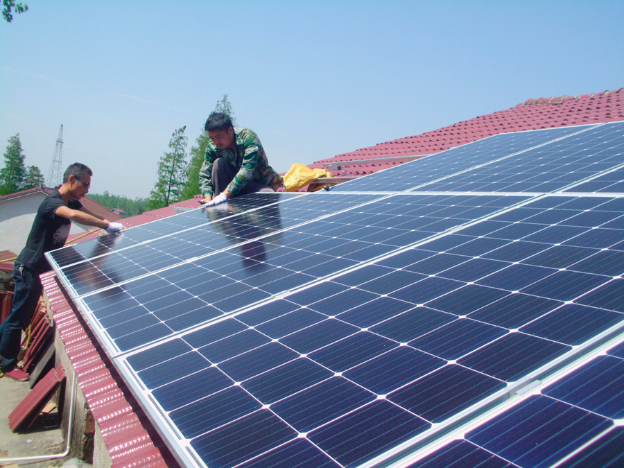 光伏发电热 乡村正风行