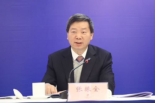 省水利厅党组成员,总工程师张振全回答记者提问