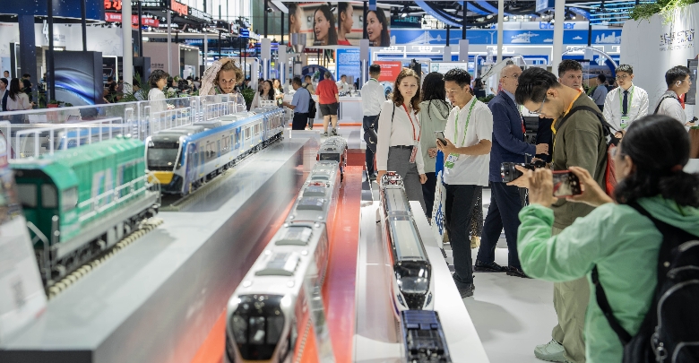 链博会上湘企抢镜