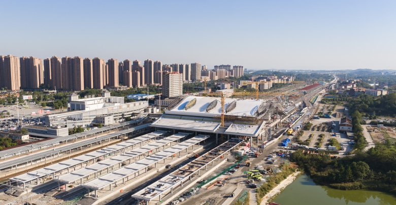 邵永高铁永州站改造工程有序推进