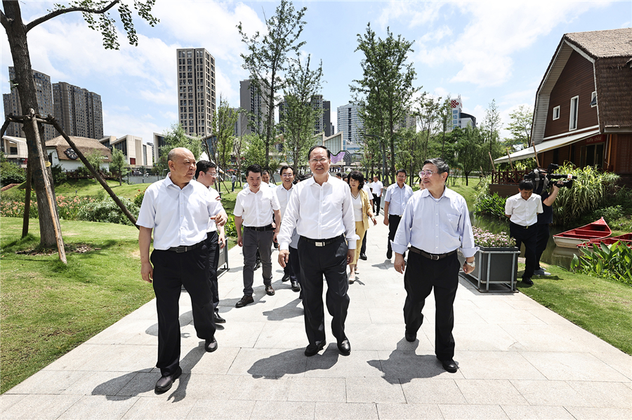 蒋卓庆毛伟明在长沙调研督导生态环境保护工作-湖南省人民政府门户