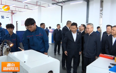 视频丨沈晓明调研益阳市经济社会发展情...