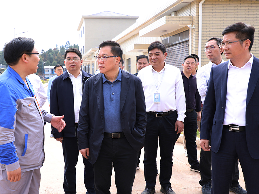 10月27日至28日,副省长陈文浩深入株洲市茶陵县,攸县,醴陵市等地